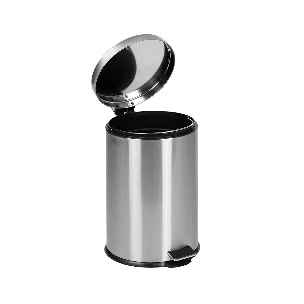 Stainless Steel Fingerprint Resistant Soft Close, Step Trash Can - 20L (5.3 Gallons)