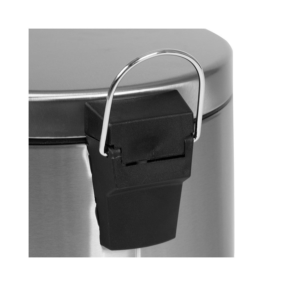 Stainless Steel Fingerprint Resistant Soft Close, Step Trash Can - 20L (5.3 Gallons)