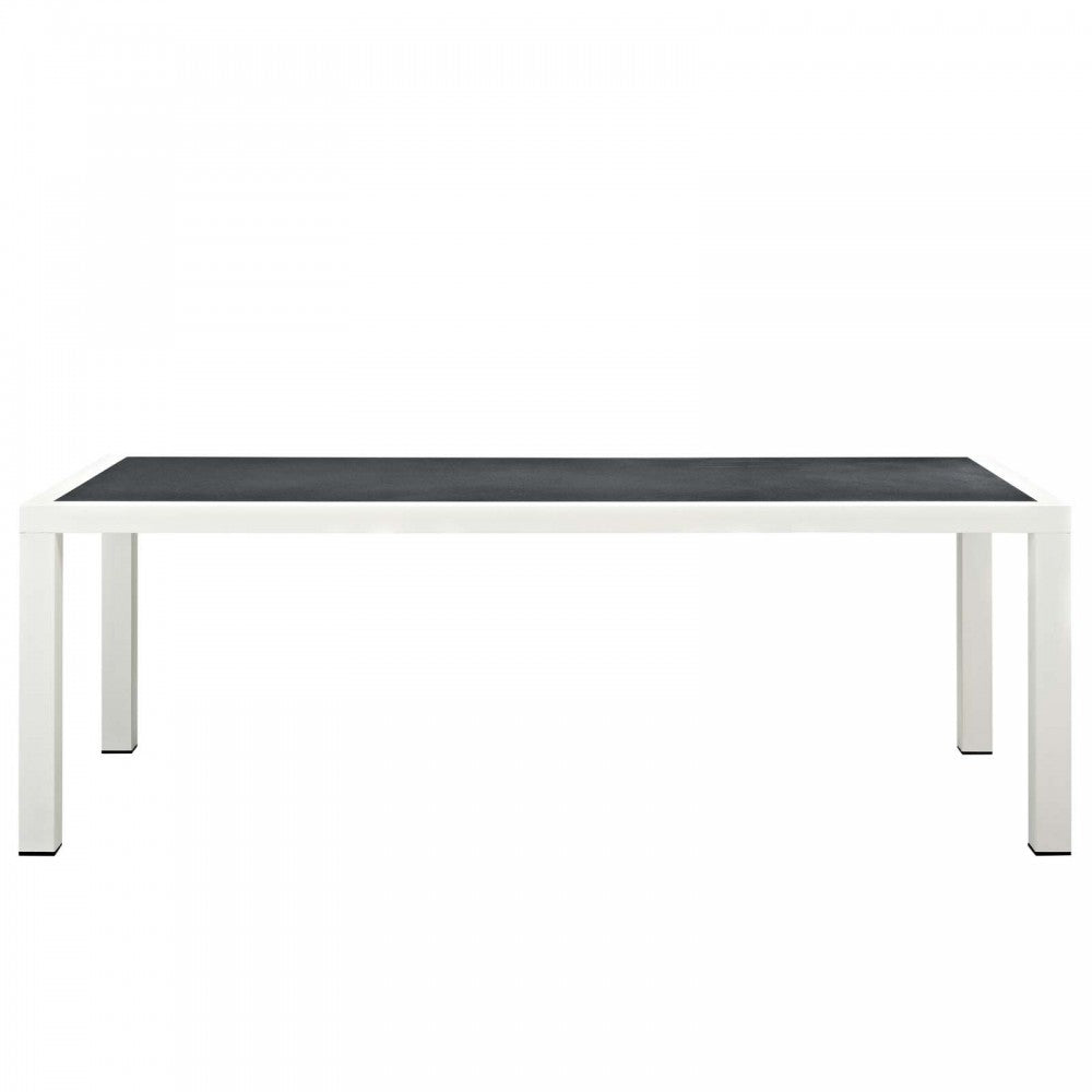 Stance 90.5" Outdoor Patio Aluminum Dining Table