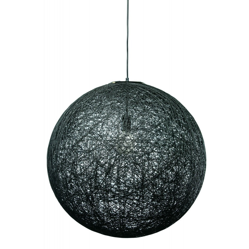 String 24 Black String Pendant Lighting