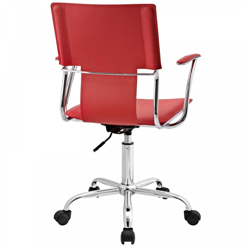 Studio Office Chair, Red