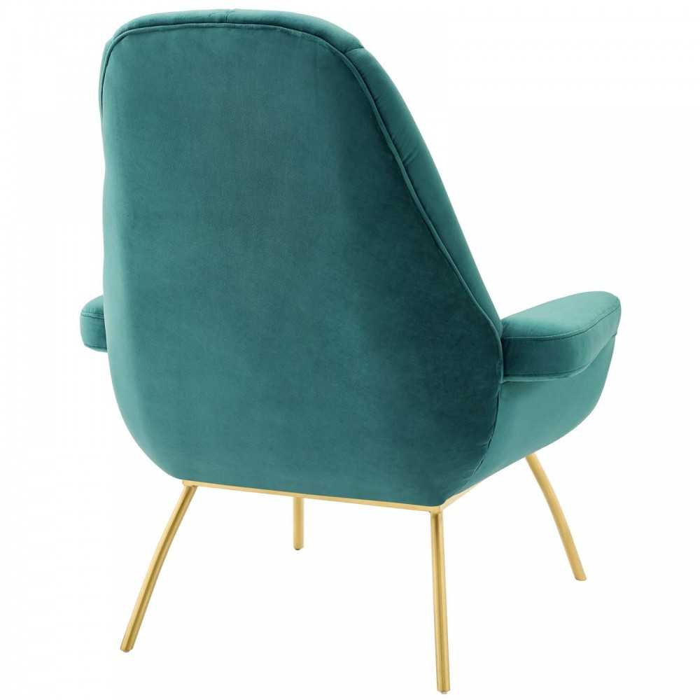 Summit Armchair Performance Velvet Set of 2, Teal