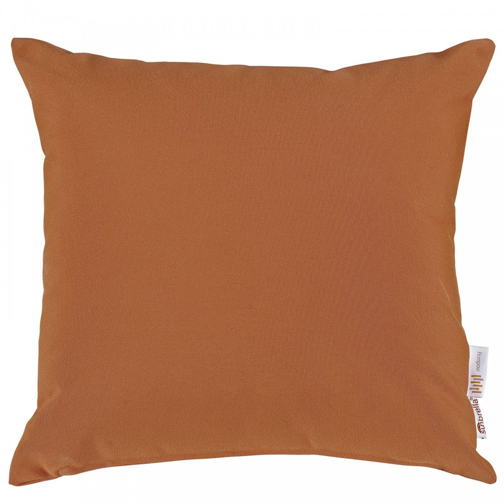 Summon 2 Piece Outdoor Patio Sunbrella Pillow Set, Tuscan