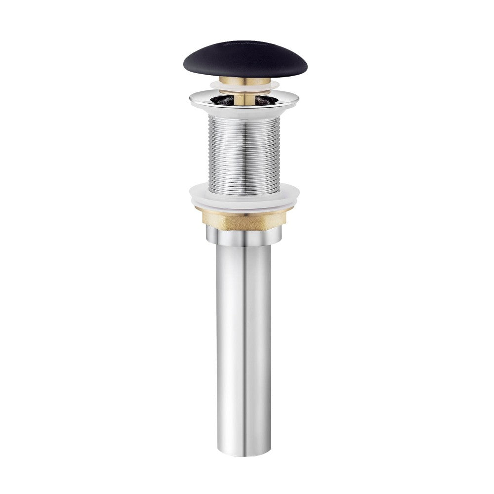 Swiss Madison Ceramic Pop Up Drain w/o Overflow in Matte Black