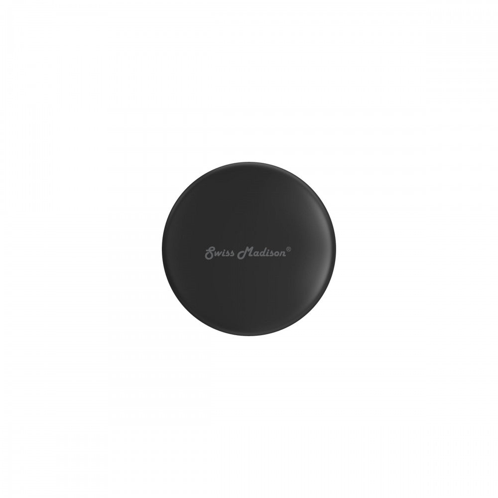 Swiss Madison Ceramic Pop Up Drain w/o Overflow in Matte Black