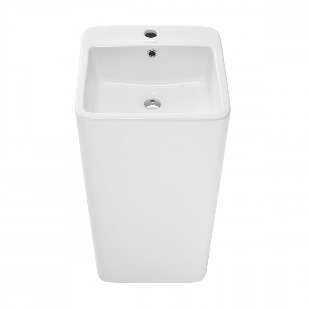 Swiss Madison Concorde One Piece Pedestal Sink