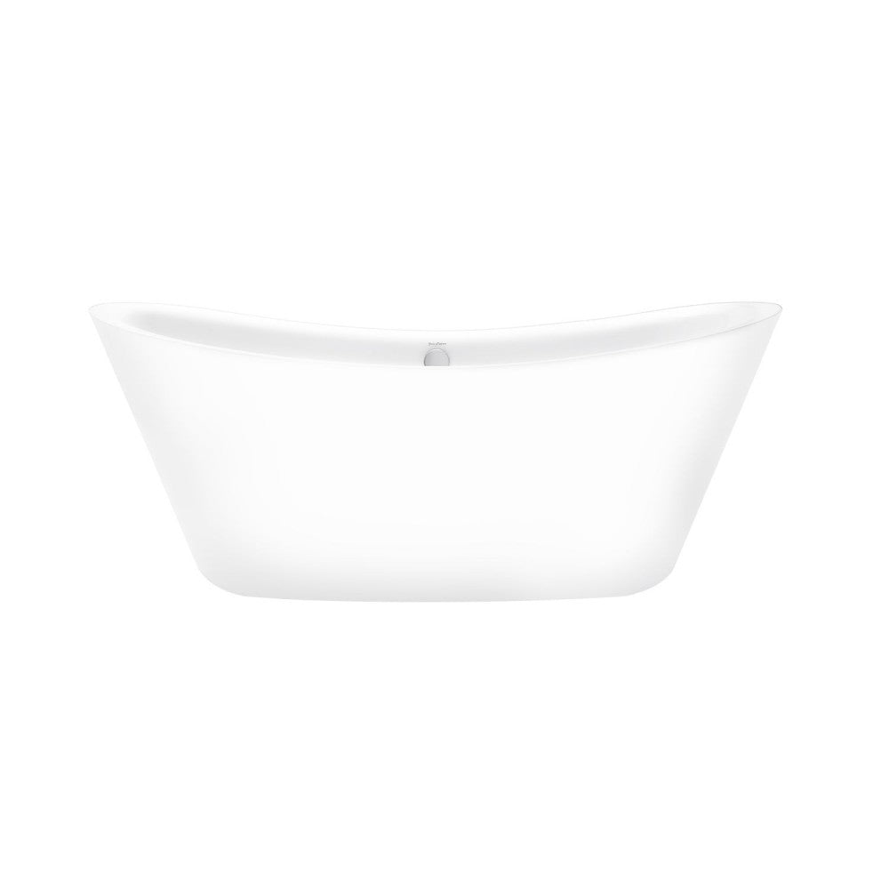 Swiss Madison Ivy 67" Double Slipper Freestanding Bathtub
