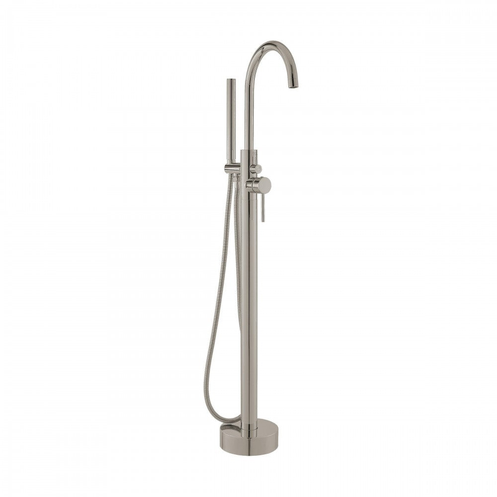 Swiss Madison Ivy Freestanding Bathtub Faucet in Brushed Nickel