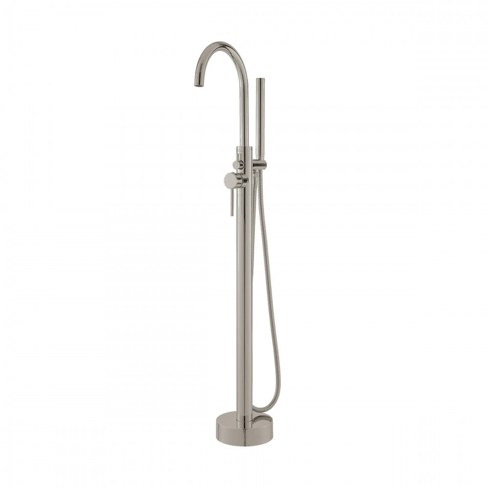 Swiss Madison Ivy Freestanding Bathtub Faucet in Brushed Nickel