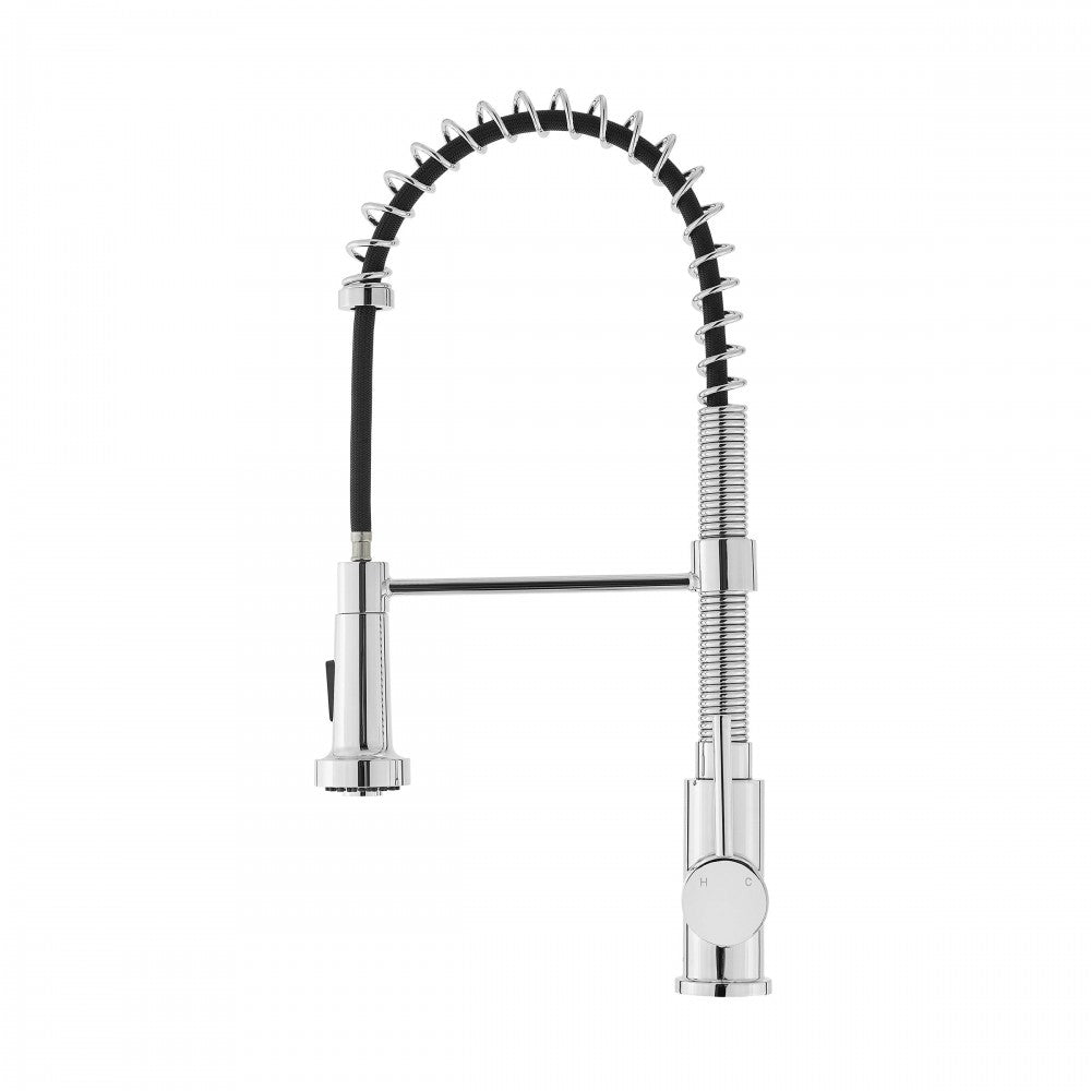 Swiss Madison Nouvet Single Handle, Pull-Down Kitchen Faucet in Chrome