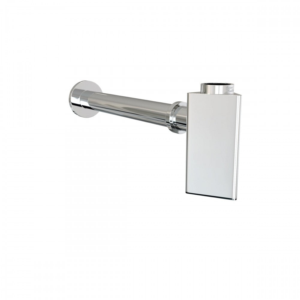 Swiss Madison Oval Bottle Trap Drain, Chrome