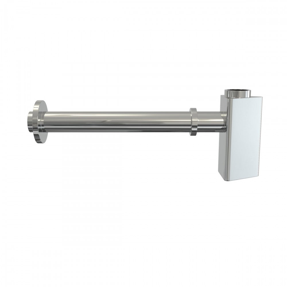 Swiss Madison Oval Bottle Trap Drain, Chrome