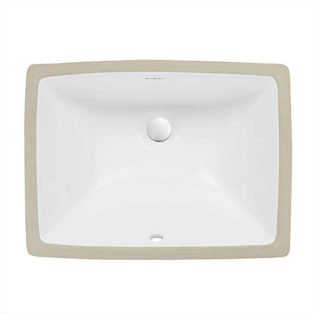 Swiss Madison Plaisir 18 Rectangular Under-Mount Bathroom Sink