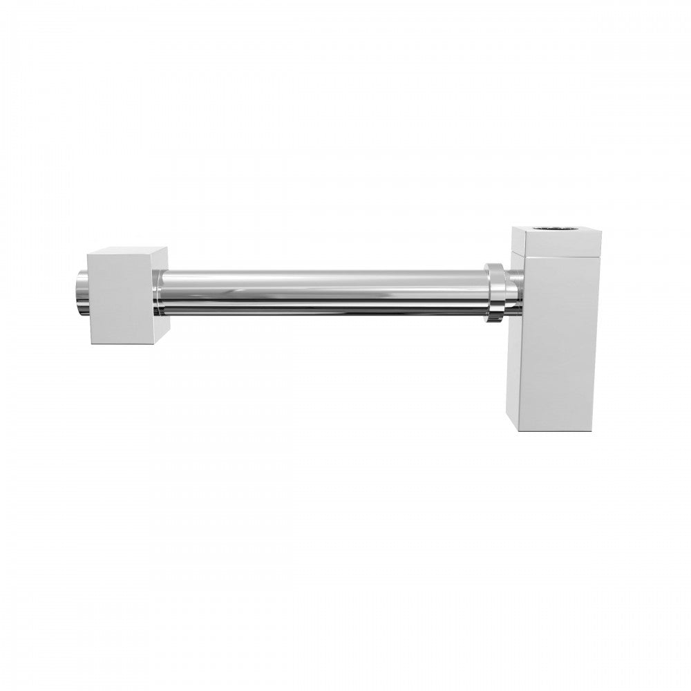 Swiss Madison Square Bottle Trap Drain, Chrome