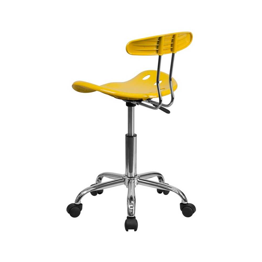 Swivel Task Chair | Adjustable Swivel Chair for Desk and Office with Tractor Seat