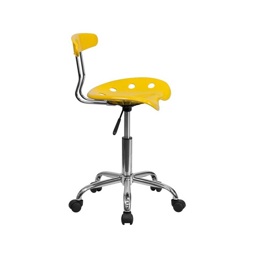 Swivel Task Chair | Adjustable Swivel Chair for Desk and Office with Tractor Seat