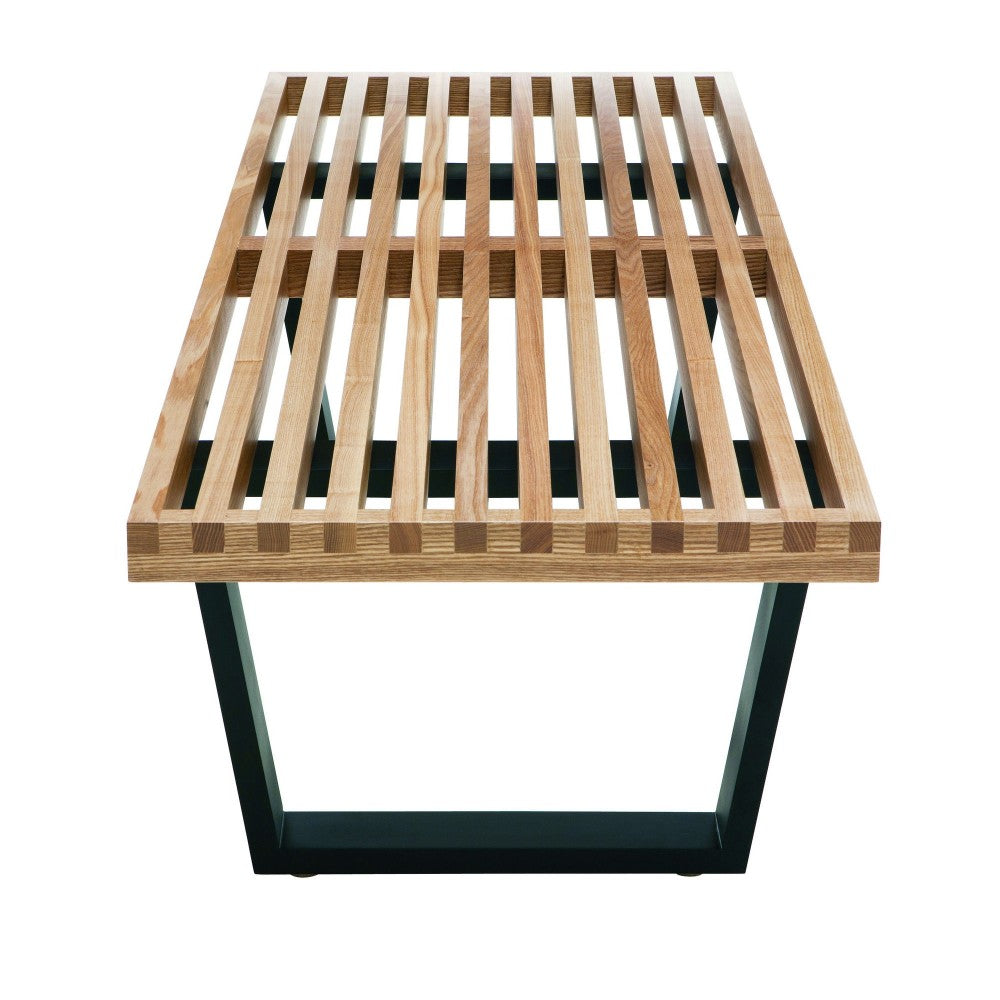 Tao Raw Ash Wood Occasional Bench, HGEM126