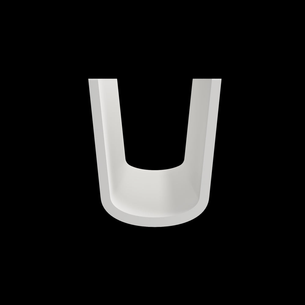Taormina Pedestal Base Fireclay 27.25 in. in White