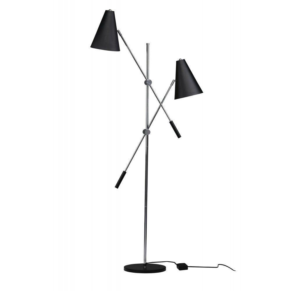 Tivat Black Metal Floor Lighting, HGRA390