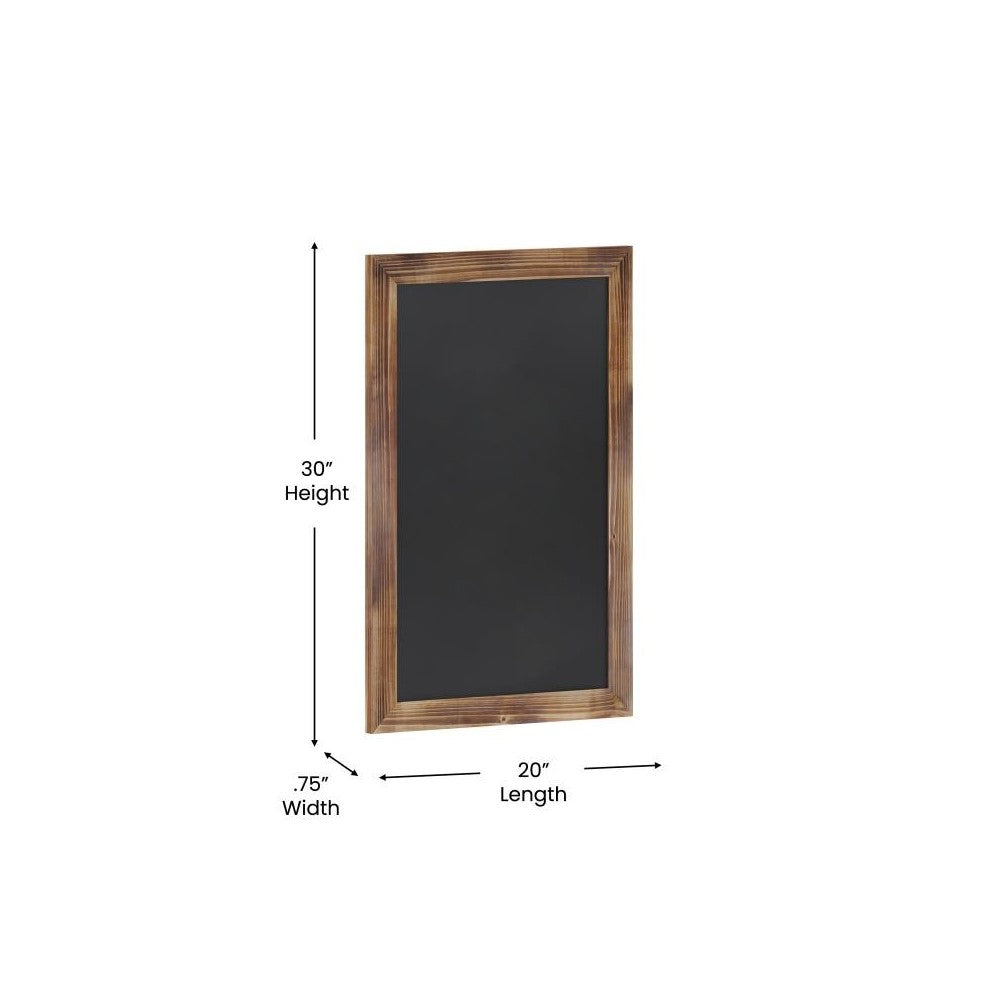 Torched Hanging Chalkboard