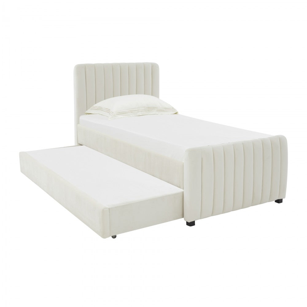 TOV Furniture Angela Cream Trundle in Twin