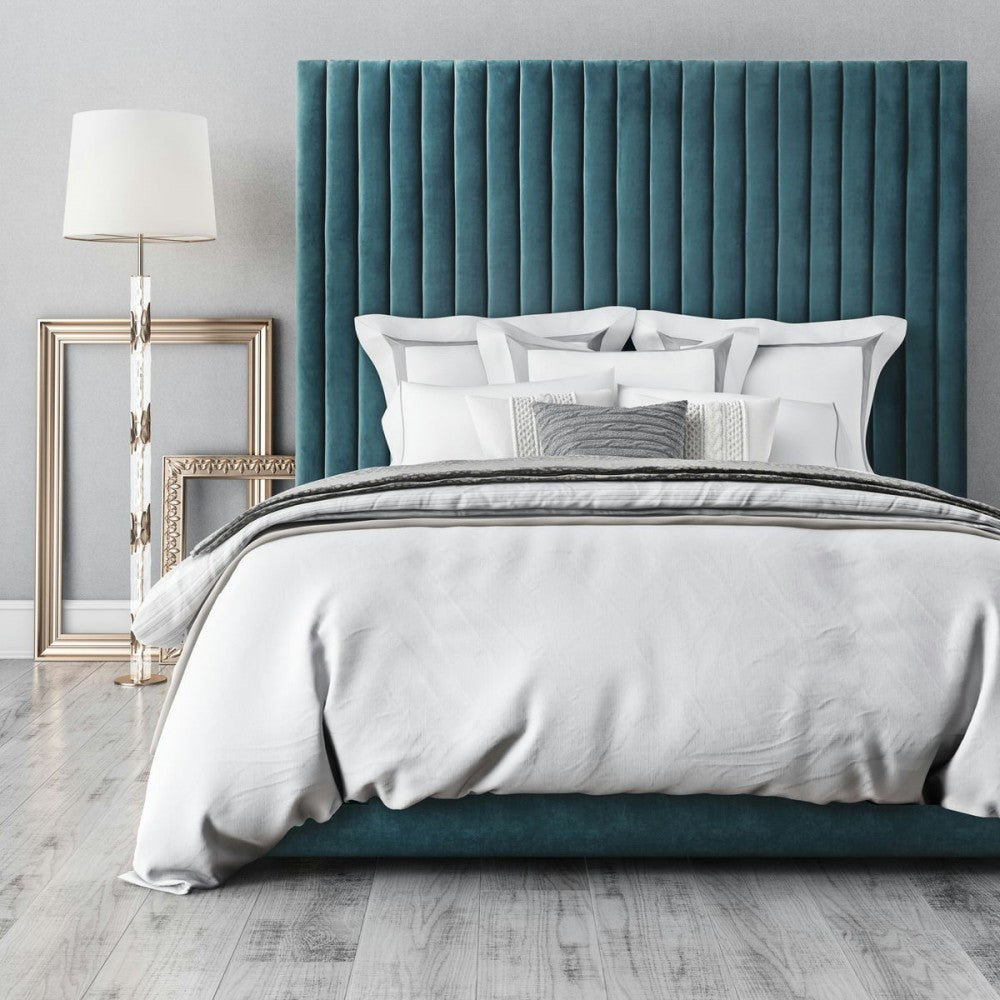TOV Furniture Arabelle Sea Blue Bed in King