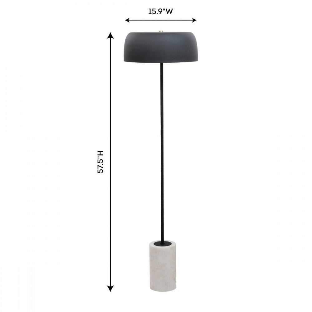 TOV Furniture Arena Marble Base Floor Lamp