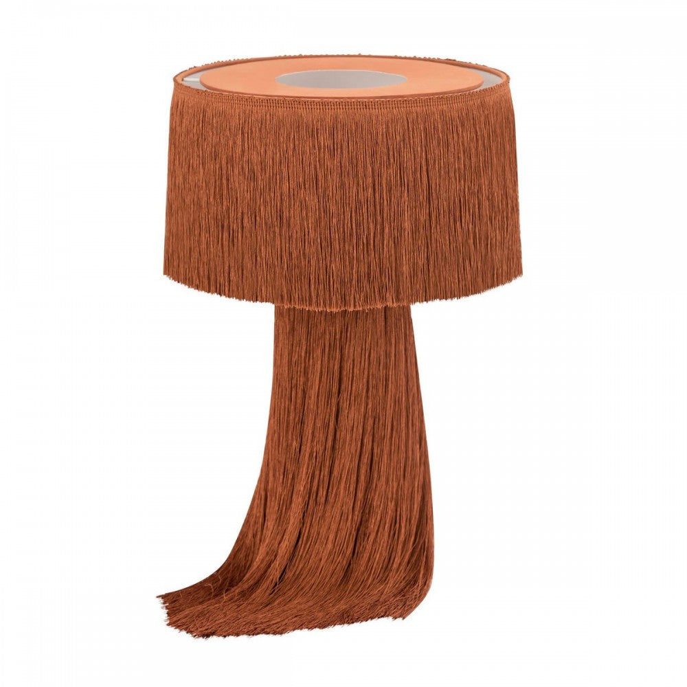 TOV Furniture Atolla Brick Tassel Table Lamp