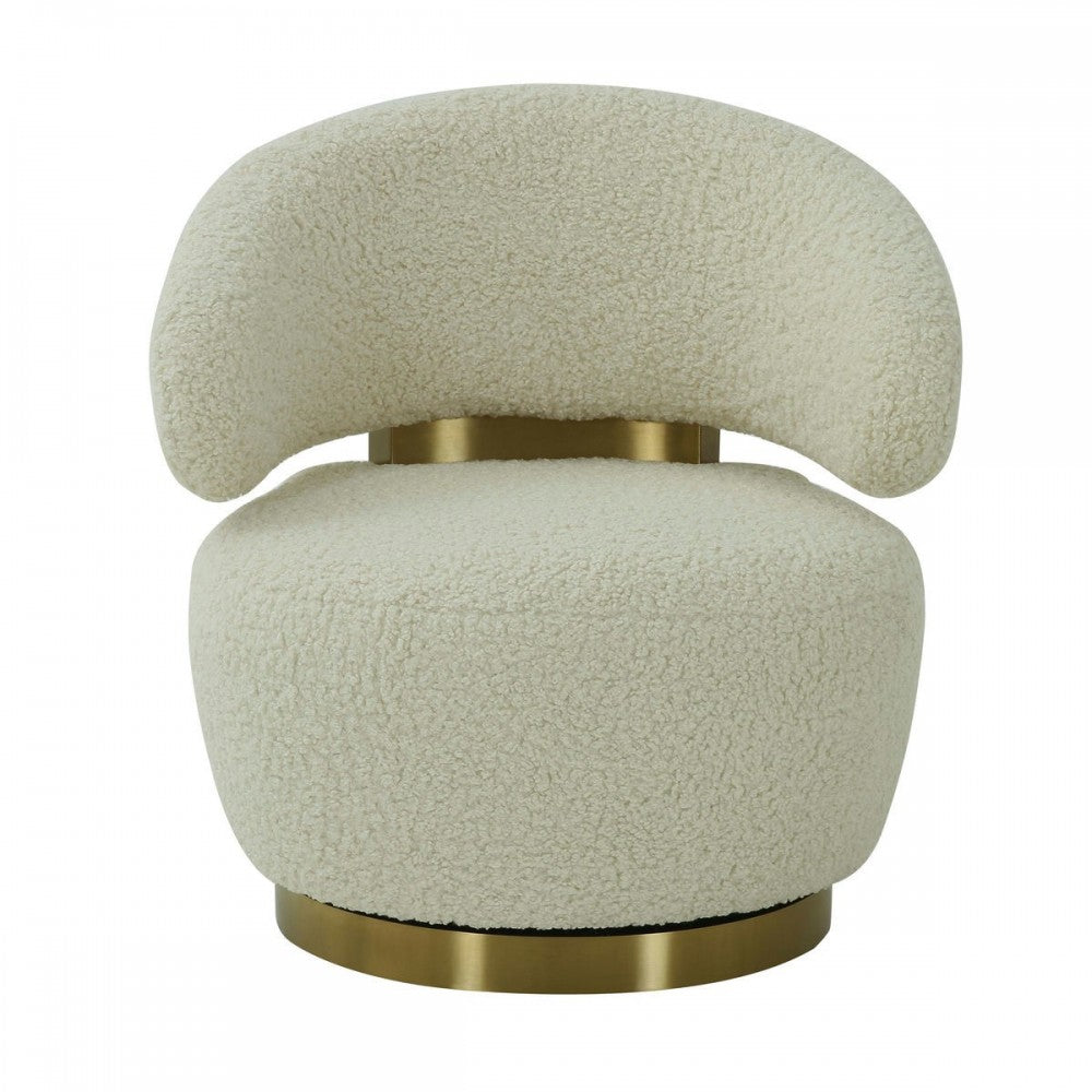 TOV Furniture Austin Faux Shearling Chair