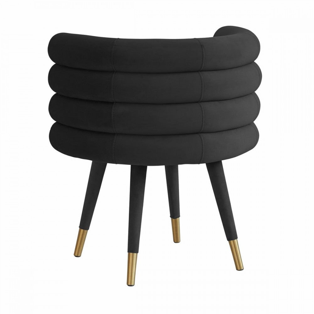 TOV Furniture Betty Black Velvet Dining Chair