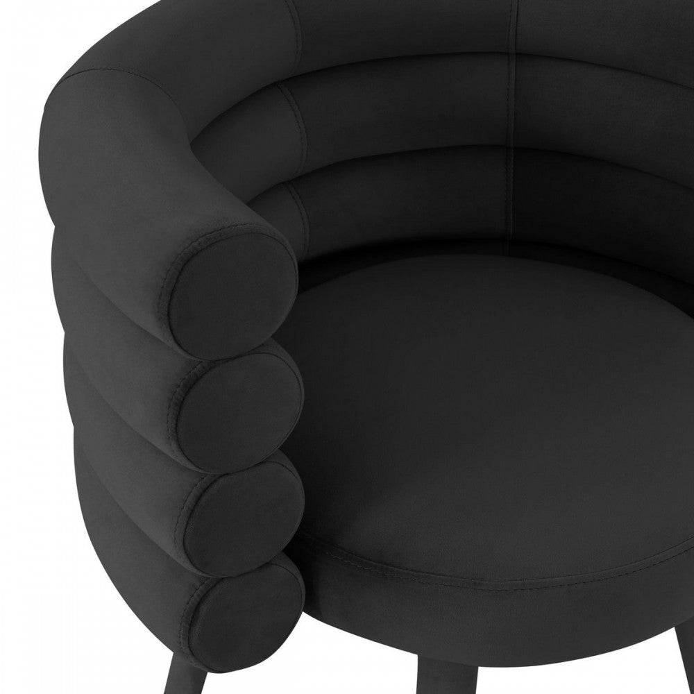 TOV Furniture Betty Black Velvet Dining Chair
