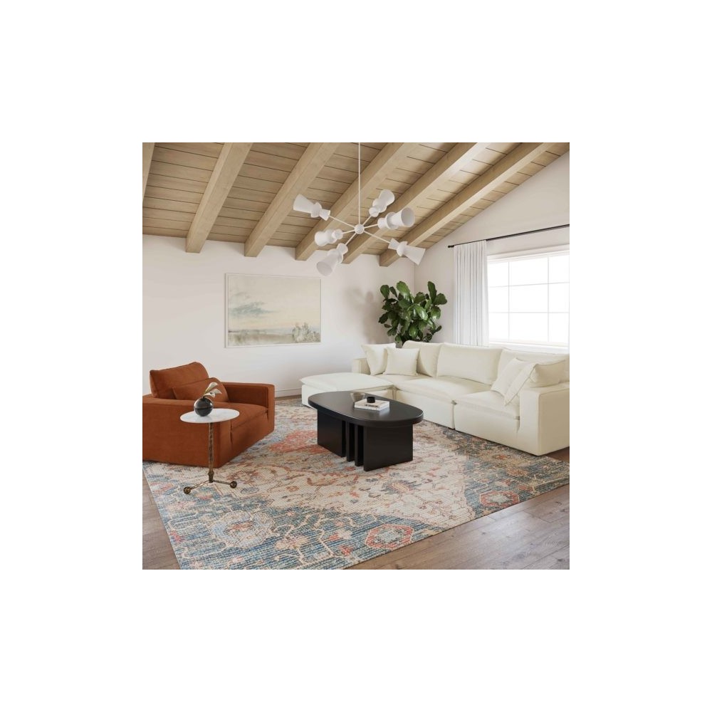 TOV Furniture Cali Natural Modular 4 Piece Sectional