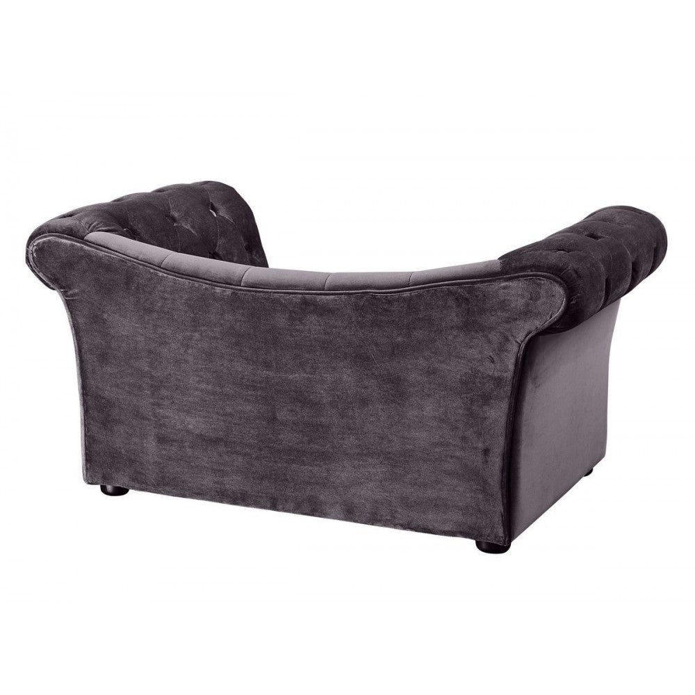 TOV Furniture Dachshund Gray Pet Bed