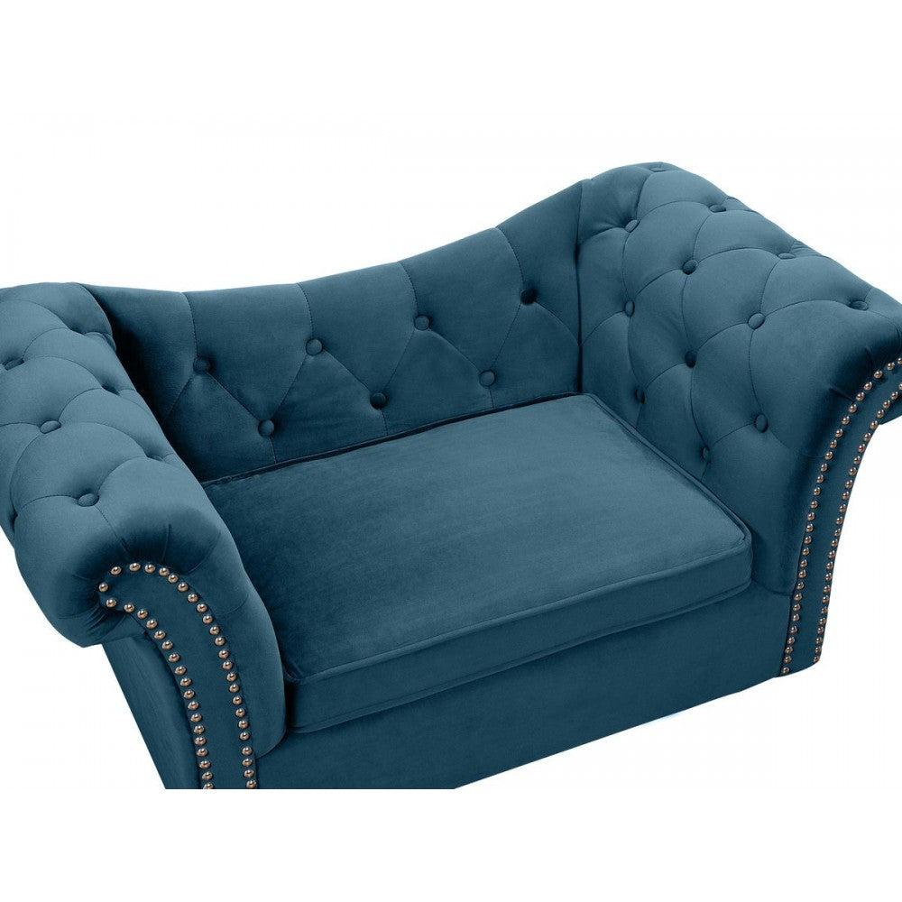 TOV Furniture Dachshund Navy Pet Bed