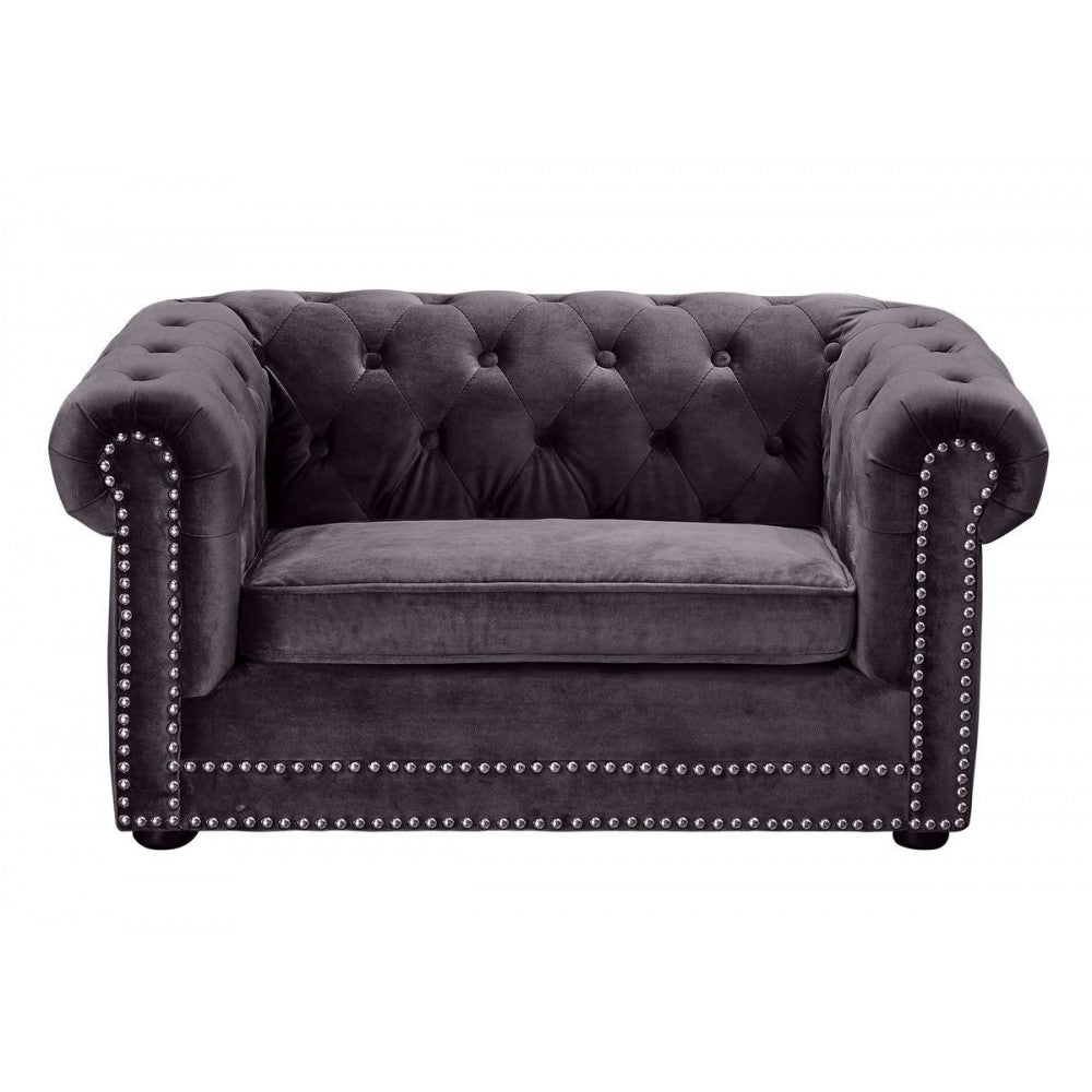 TOV Furniture Husky Gray Pet Bed