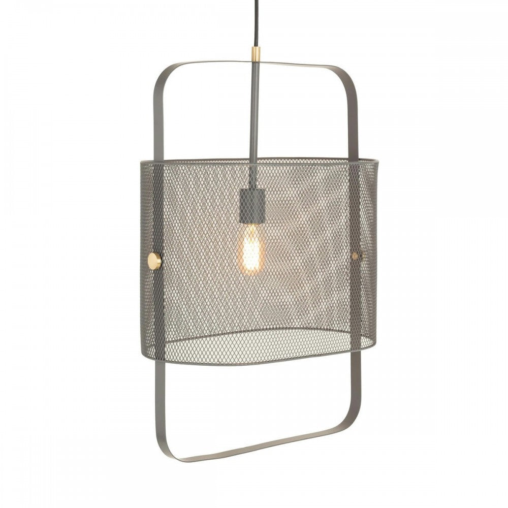 TOV Furniture Klaus Large Gray Pendant