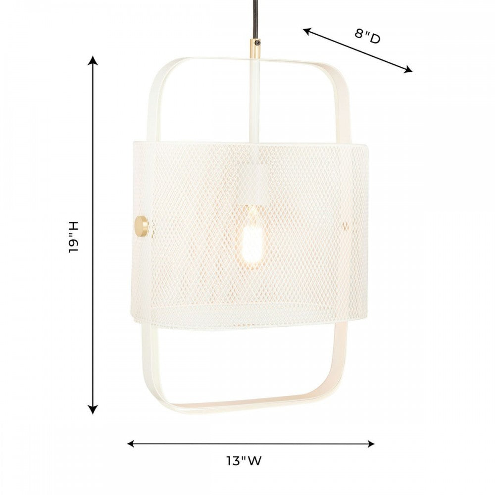 TOV Furniture Klaus White Pendant