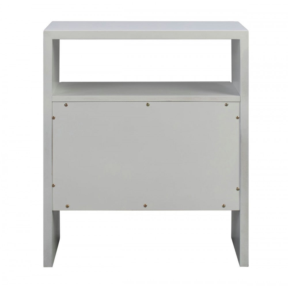 TOV Furniture Libre White Nightstand