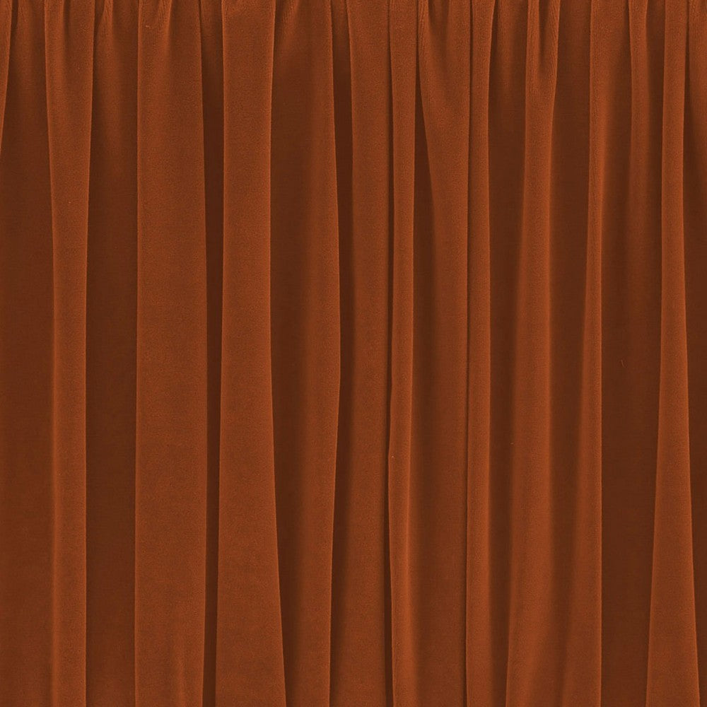 TOV Furniture Morgan Cognac Pleated Ottoman