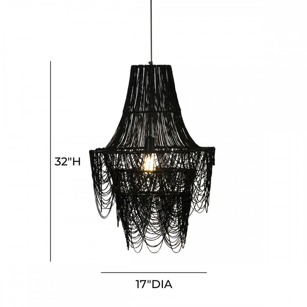 TOV Furniture Raipur Black Pendant