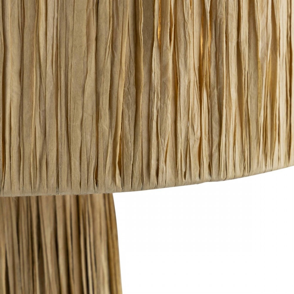 TOV Furniture Shelby Rafia Natural Table Lamp