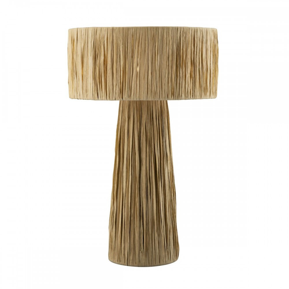 TOV Furniture Shelby Rafia Natural Table Lamp