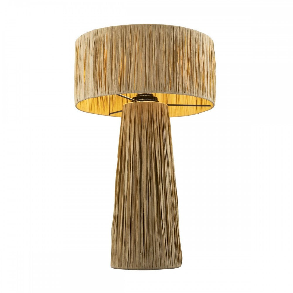 TOV Furniture Shelby Rafia Natural Table Lamp