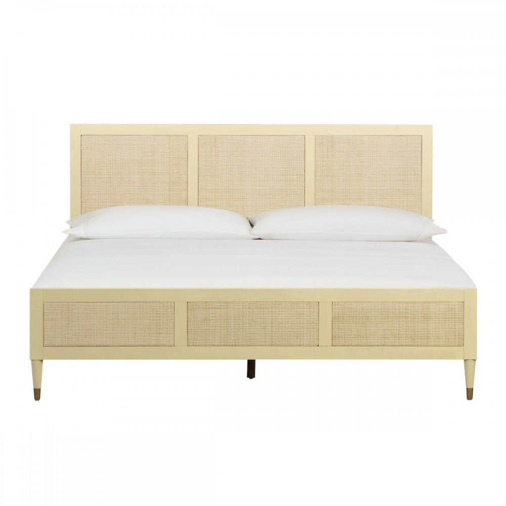 TOV Furniture Sierra Buttermilk Bed in Queen