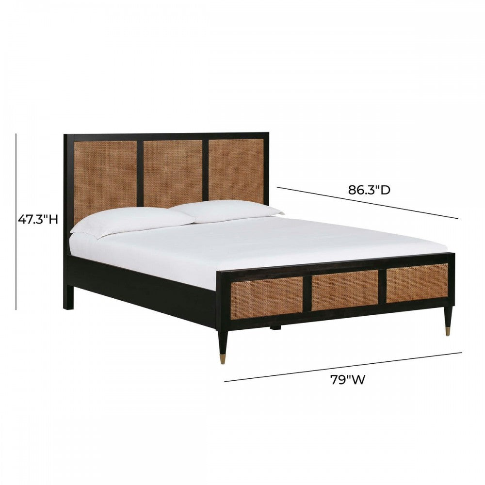 TOV Furniture Sierra Noir Bed in King