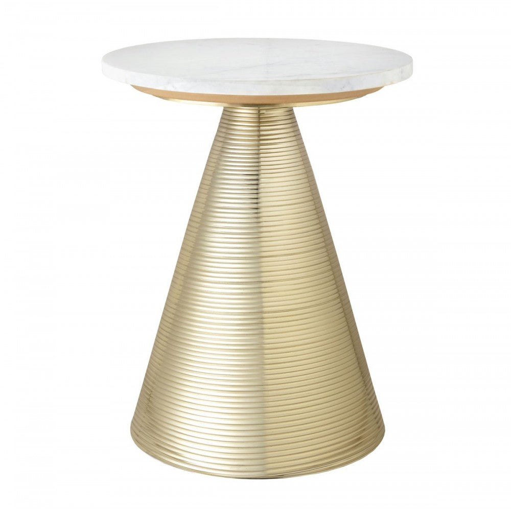TOV Furniture Tempo Marble Side Table