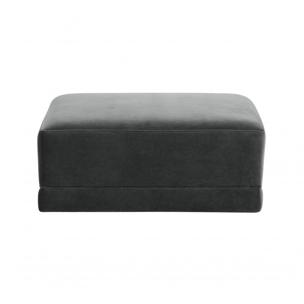 TOV Furniture Willow Charcoal Ottoman