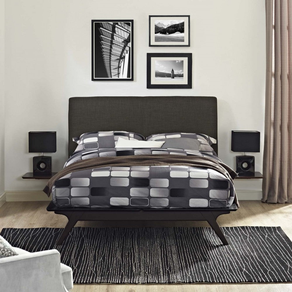 Tracy 3 Piece Queen Bedroom Set, Cappuccino Brown, MOD-5257-CAP-BRN-SET