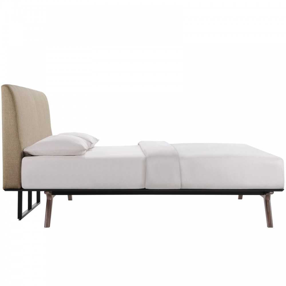 Tracy 4 Piece Queen Bedroom Set, Cappuccino Latte