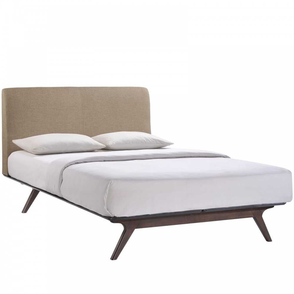Tracy 4 Piece Queen Bedroom Set, Cappuccino Latte